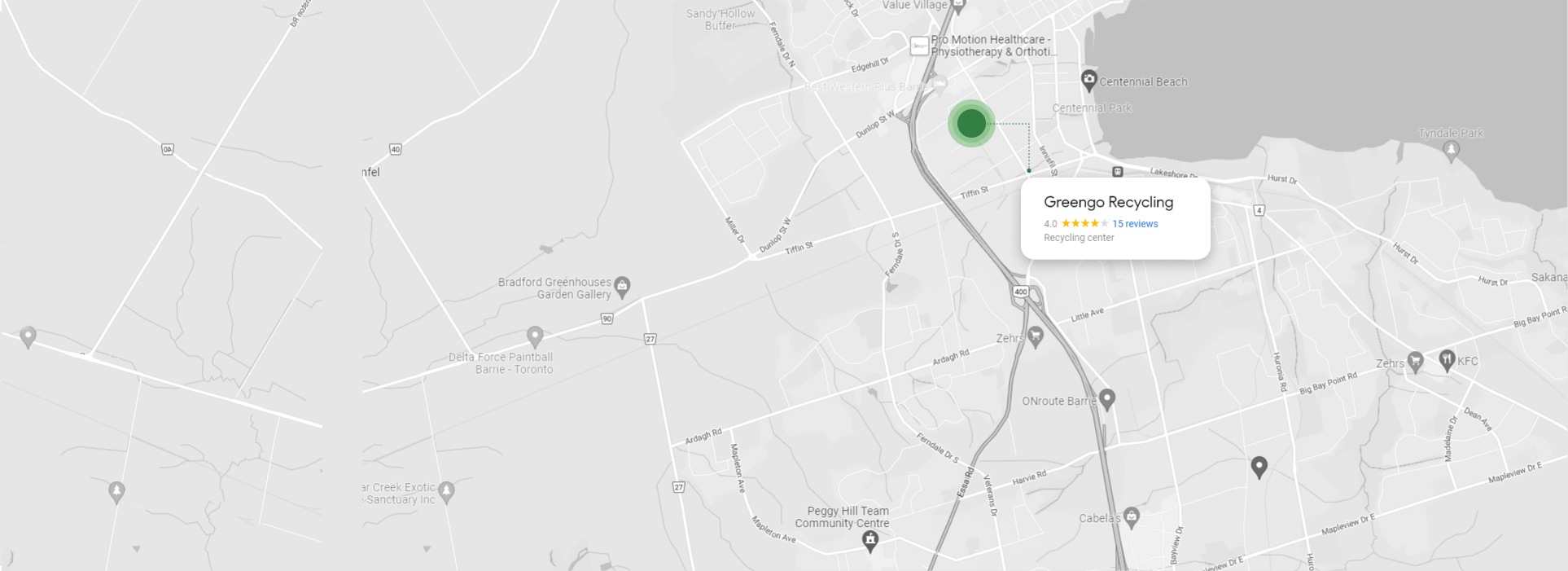 Location Map - Green-Go Recycling